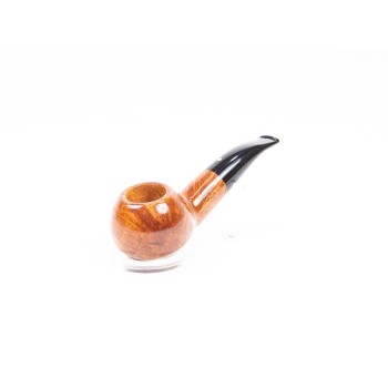 PIPA SAVINELLI PUNTO ORO GOLD LISCIA 320 HALF BENT APPLE