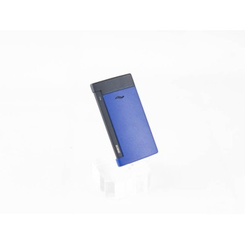 ACCENDINO DUPONT SLIM 7 NERO/BLU OCEANO OPACO