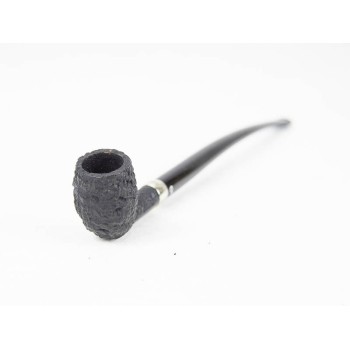 PIPA PETERSON CHURCHWARDEN SANDBLASTED BELGIQUE - VERA ARGENTO