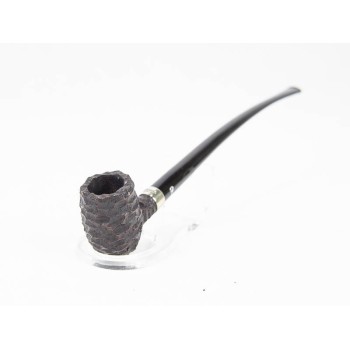 PIPA PETERSON CHURCHWARDEN RUSTICATED BARREL - VERA ARGENTO