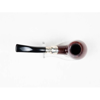 PIPA PETERSON WALNUT SPIGOT 68 BENT APPLE - SPIGOT ARGENTO