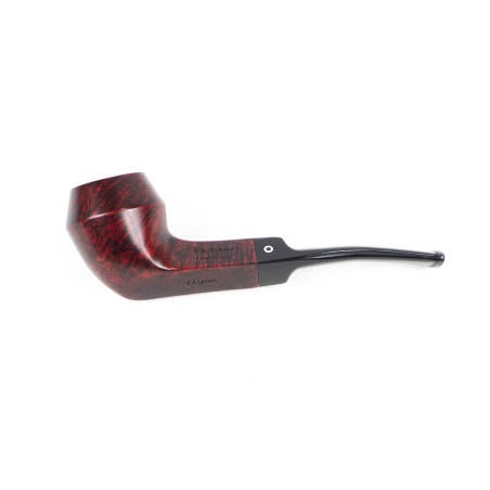 PIPA TALAMONA ELEGANT ENGLISH RED rif. 386  A QUARTER BENT BULLDOG