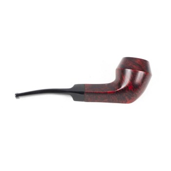 PIPA TALAMONA ELEGANT ENGLISH RED rif. 386  A QUARTER BENT BULLDOG