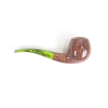 PIPA PASCUCCI P2 LISCIA ARANCIO TUCANO CUMBERLAND HALF BENT APPLE