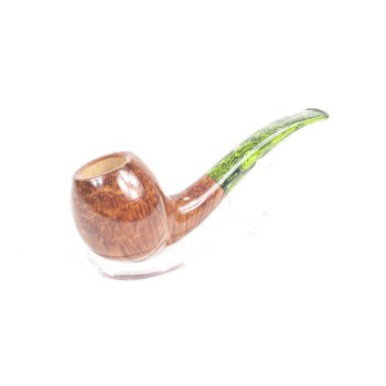 PIPA PASCUCCI P2 LISCIA ARANCIO TUCANO CUMBERLAND HALF BENT APPLE