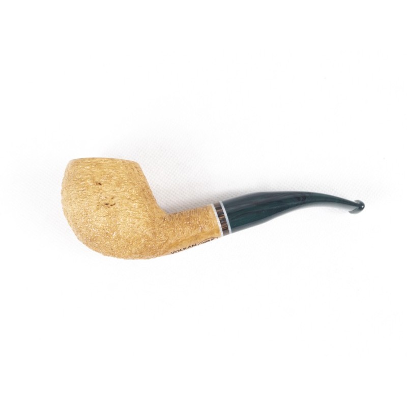 PIPA VOLKAN ANTIQUA RUSTICATA NATURALE HALF BENT APPLE