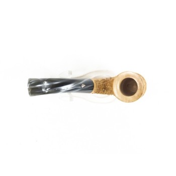 PIPA MASTRO GEPPETTO RUSTICATA NATURALE FULL BENT BILLIARD