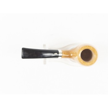 PIPA L'ANATRA 2 UOVA LISCIA NATURALE BENT BILLIARD - VERA ARGENTO