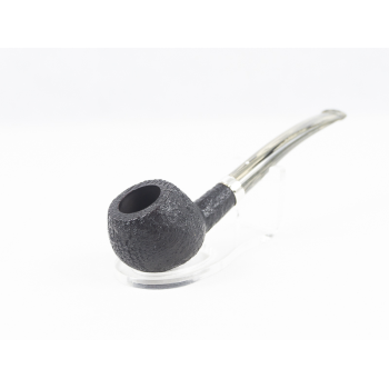 PIPA DUNHILL SHELL GRUPPO 4 4203 PRINCE COLOURED MOUTHPIECE - VERA ARGENTO