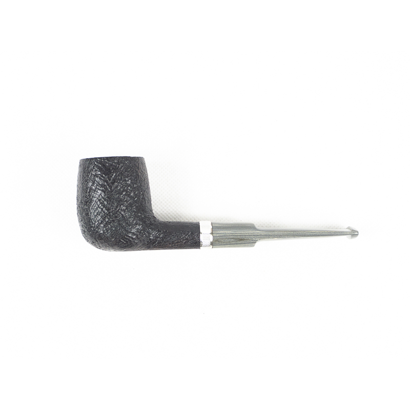 PIPA DUNHILL SHELL GRUPPO 4 4203 BILLIARD COLOURED MOUTHPIECE - VERA ARGENTO