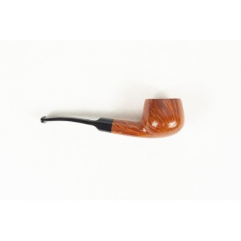 PIPA STANWELL HAND MADE POLISHED 242 HALF BENT POT