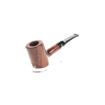 PIPA STANWELL DE LUXE POLISHED 207 HALF BENT POKER