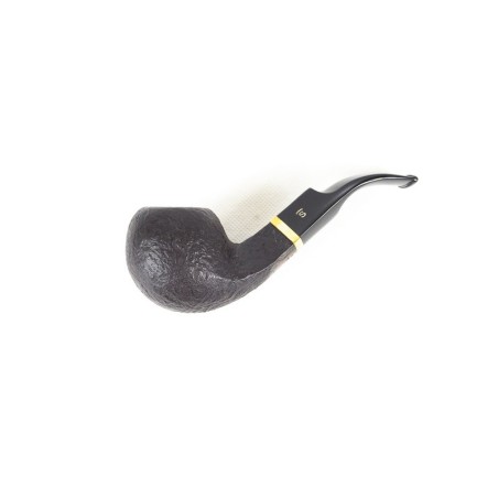 PIPA STANWELL DE LUXE SANDBLAST 15 BENT APPLE