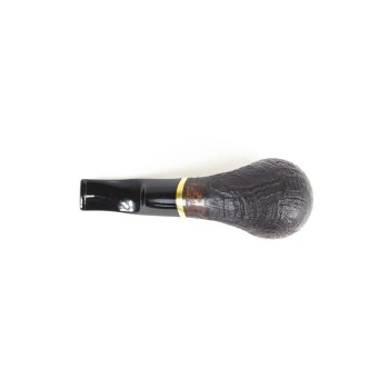 PIPA STANWELL DE LUXE SANDBLAST 15 BENT APPLE