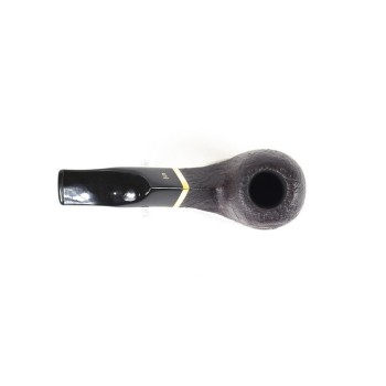 PIPA STANWELL DE LUXE SANDBLAST 15 BENT APPLE