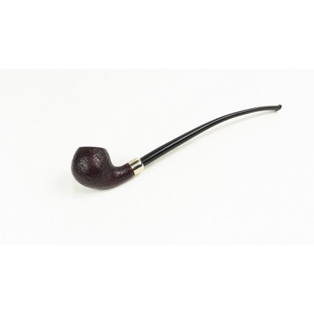 PIPA VAUEN DA LETTURA LISCIA 4602 CHURCHWARDEN BENT APPLE - VERA ARMY ARGENTO