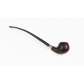 PIPA VAUEN DA LETTURA LISCIA 4602 CHURCHWARDEN BENT APPLE - VERA ARMY ARGENTO