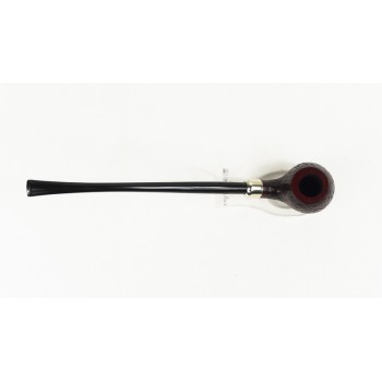 PIPA VAUEN DA LETTURA LISCIA 4602 CHURCHWARDEN BENT APPLE - VERA ARMY ARGENTO