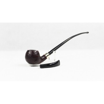 PIPA VAUEN DA LETTURA LISCIA 4602 CHURCHWARDEN BENT APPLE - VERA ARMY ARGENTO