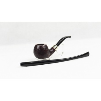 PIPA VAUEN DA LETTURA LISCIA 4602 CHURCHWARDEN BENT APPLE - VERA ARMY ARGENTO