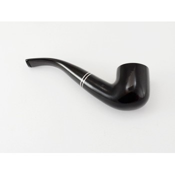 PIPA PETERSON KILLARNEY EBONY 01 BENT BILLIARD