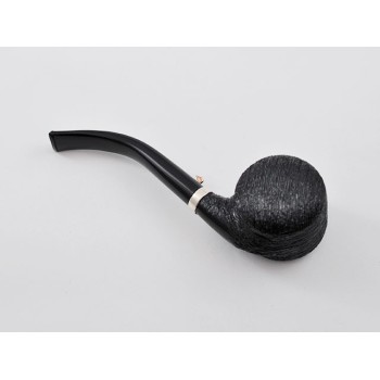 PIPA L'ANATRA PETTINATA NERA BENT BLOWFISH - VERA ARGENTO