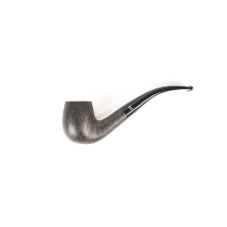 PIPA STANWELL FEATHERWEIGHT LIGHT BLACK 123 BENT BILLIARD