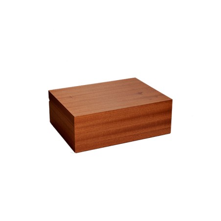 HUMIDOR CARTUJANO IN LEGNO NATURALE SAPELLI