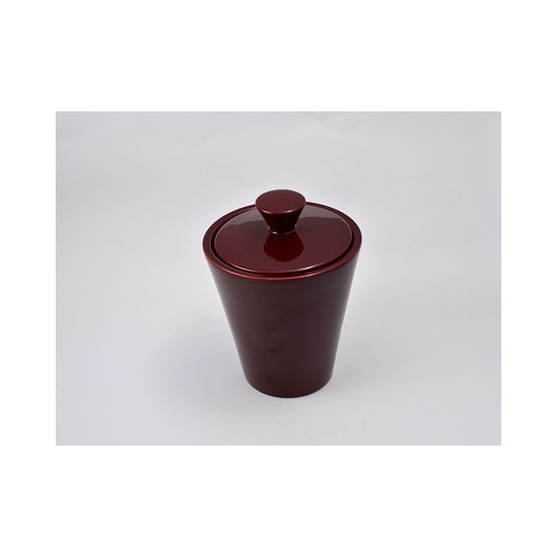 VASO PORTATABACCO SAVINELLI CERAMICA BORDEAUX