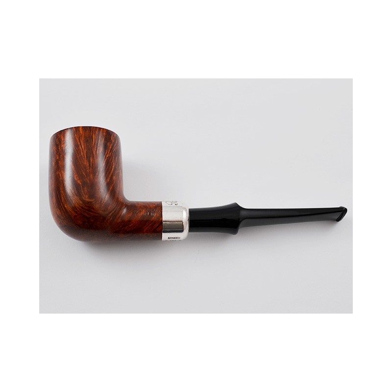 PIPA PETERSON PIPE OF THE YEAR 2014 SMOOTH BILLIARD MEDIUM CHIMNEY - VERA ARMY ARGENTO