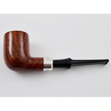 PIPA PETERSON PIPE OF THE YEAR 2014 SMOOTH BILLIARD MEDIUM CHIMNEY - VERA ARMY ARGENTO