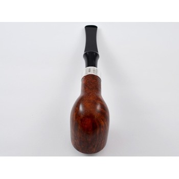 PIPA PETERSON PIPE OF THE YEAR 2014 SMOOTH BILLIARD MEDIUM CHIMNEY - VERA ARMY ARGENTO