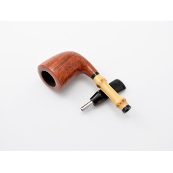 PIPA STANWELL BAMBOO POLISHED 9 BENT DUBLIN