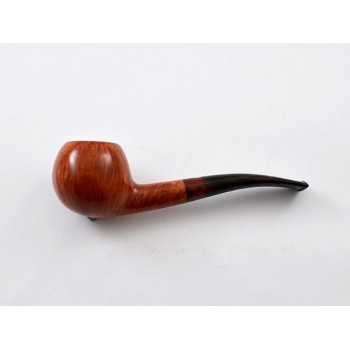 PIPA MASTRO DE PAJA 3B GOOD GRAIN NATURAL FINISH HALF BENT APPLE