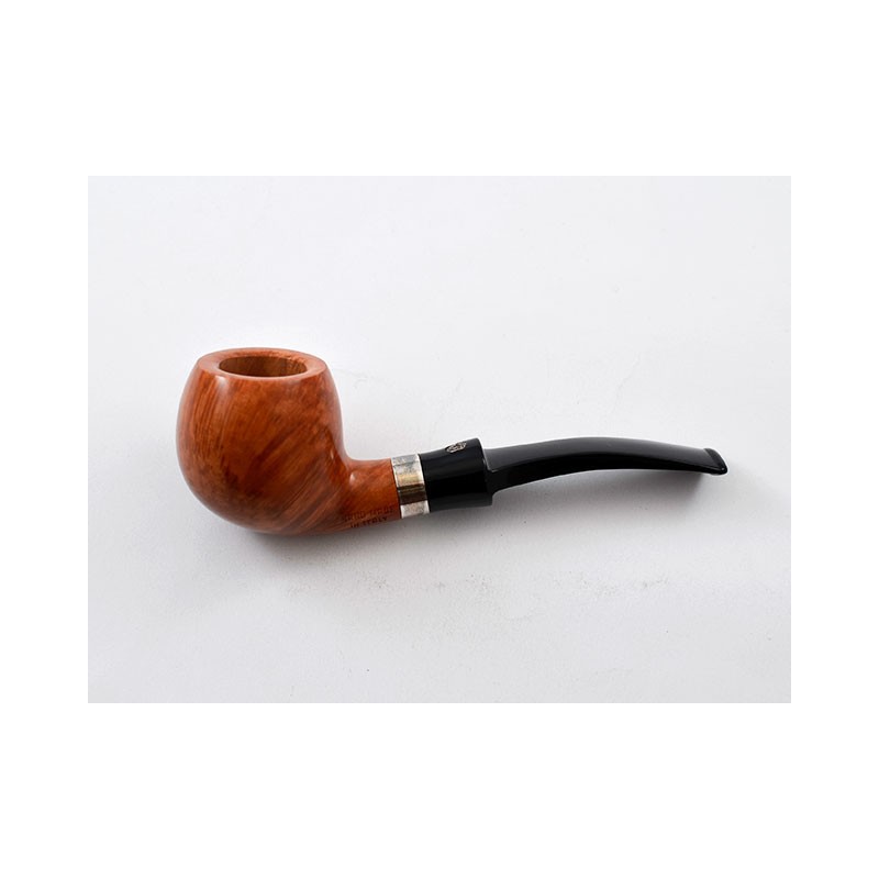 PIPA MASTRO DE PAJA 3B 1 SOLE N EXCELLENT GRAIN NATURAL FINISH HALF BENT APPLE - VERA ARGENTO