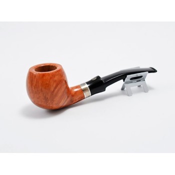 PIPA MASTRO DE PAJA 3B 1 SOLE N EXCELLENT GRAIN NATURAL FINISH HALF BENT APPLE - VERA ARGENTO