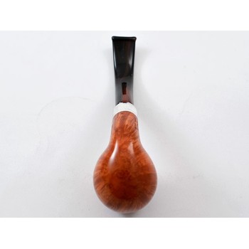 PIPA MASTRO DE PAJA 3B 1 SOLE L EXCELLENT GRAIN NATURAL FINISH BENT APPLE - VERA ARMY ARGENTO