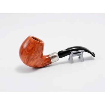 PIPA MASTRO DE PAJA 3B 1 SOLE L EXCELLENT GRAIN NATURAL FINISH BENT APPLE - VERA ARMY ARGENTO