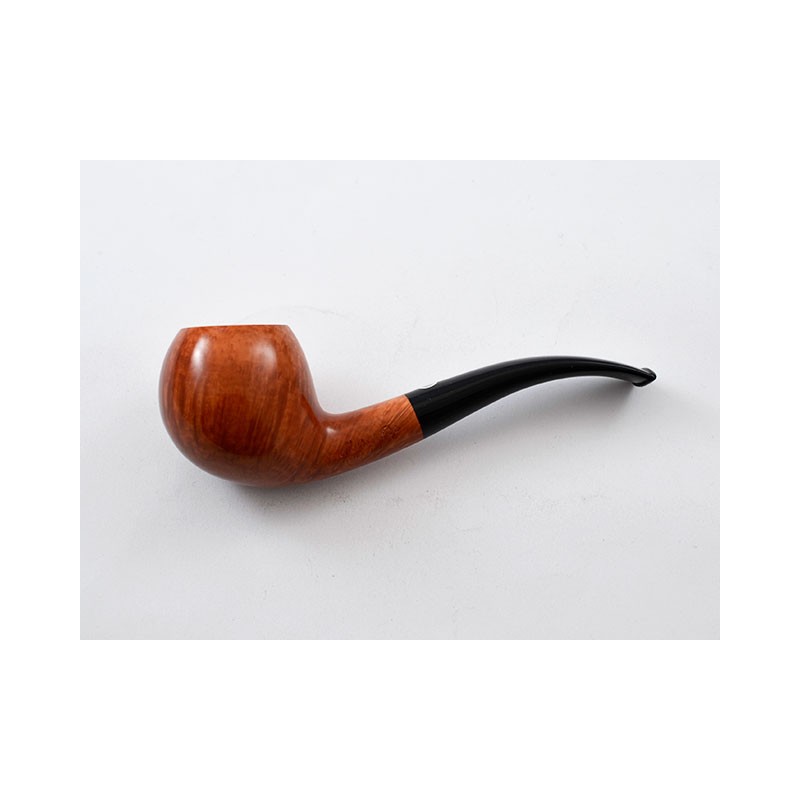 PIPA MASTRO DE PAJA 3B 1 SOLE EXCELLENT GRAIN NATURAL FINISH HALF BENT APPLE