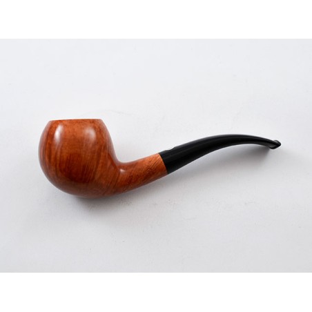 PIPA MASTRO DE PAJA 3B 1 SOLE EXCELLENT GRAIN NATURAL FINISH HALF BENT APPLE