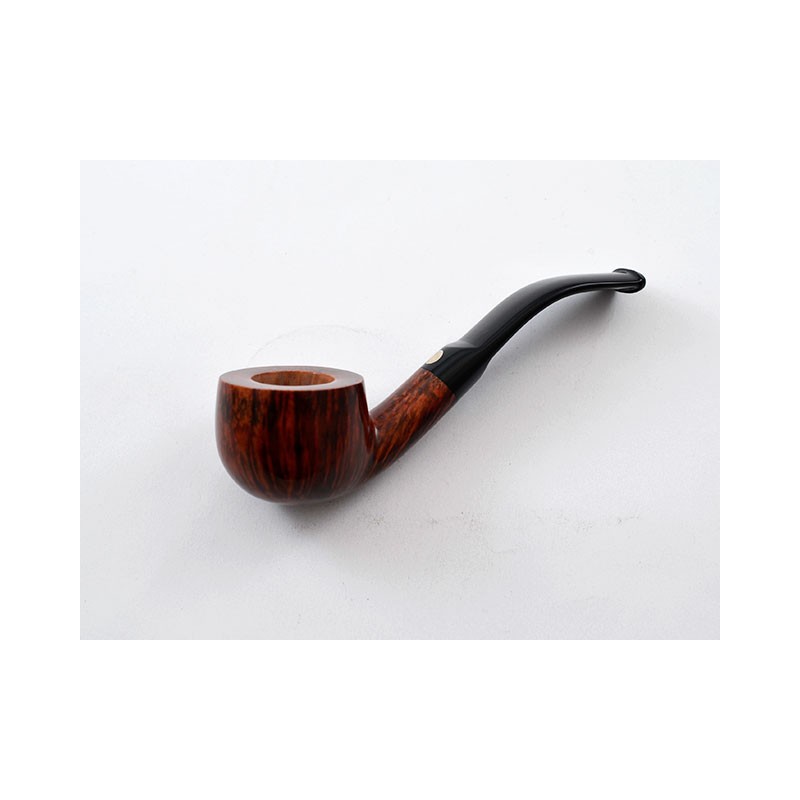 PIPA MASTRO DE PAJA 3B 1 SOLE EXCELLENT GRAIN NATURAL FINISH BENT POT