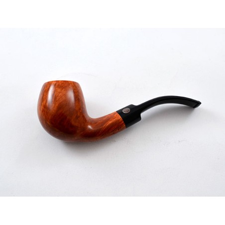 PIPA MASTRO DE PAJA 3B 1 SOLE EXCELLENT GRAIN NATURAL FINISH BENT BILLIARD