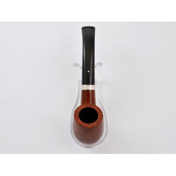 PIPA DUNHILL ROOT BRIAR GRUPPO 4 4102 BENT BILLIARD - VERA ARGENTO