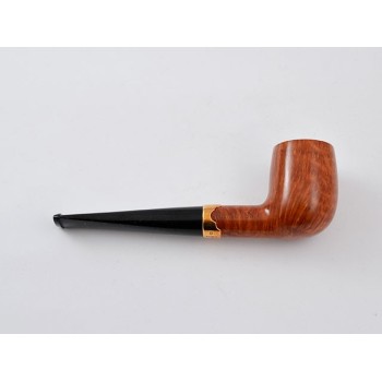 PIPA DUNHILL STRAIGHT GRAIN 2 STELLE BILLIARD - VERA ORO