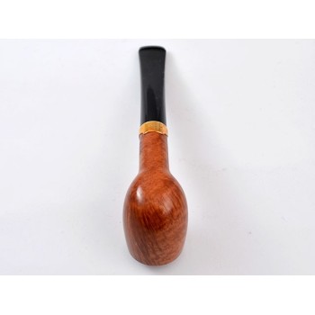 PIPA DUNHILL STRAIGHT GRAIN 2 STELLE BILLIARD - VERA ORO