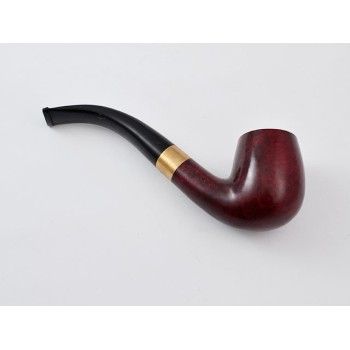 PIPA DUNHILL BRUYERE GRUPPO 4 41022 BENT BILLIARD - VERA ORO