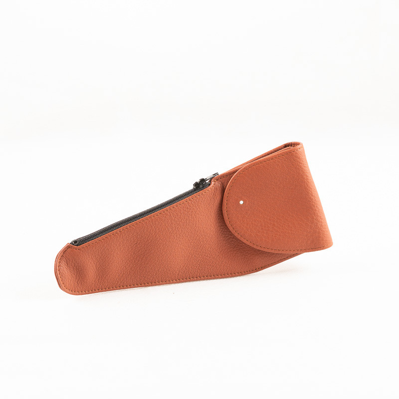 BUSTA PORTAPIPE DUNHILL A FONDINA TERRACOTTA