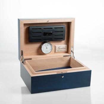 HUMIDOR PER TOSCANO GENTILI BOLIVAR BLU