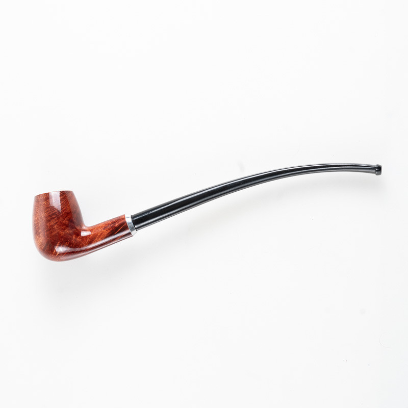 PIPA TALAMONA LISCIA DOPPIO BOCCHINO rif. 541 CHURCHWARDEN HALF BENT BILLIARD