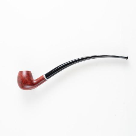 PIPA TALAMONA LISCIA DOPPIO BOCCHINO rif. 543 CHURCHWARDEN BENT APPLE